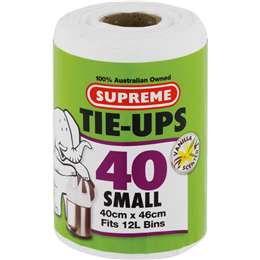 Supreme Tie Up Bags Small 