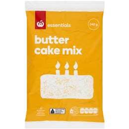 Essentials Butter Cake Mix 340g