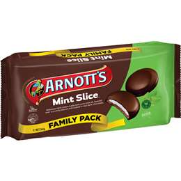 Arnott's Mint Slice Chocolate Biscuits Family Pack