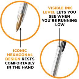 Bic Cristal Original Ballpoint Pen Assorted Colours