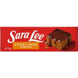 Sara Lee Sticky Date Pudding 