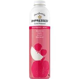 Impressed Cold Pressed Juice Raspberry Beret