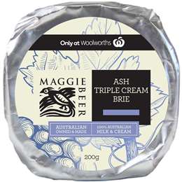 Maggie Beer Ash Triple Cream Brie