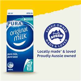 Pura Full Cream Milk Milk