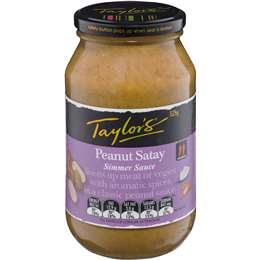 Taylor's Simmer Sauce Peanut Satay