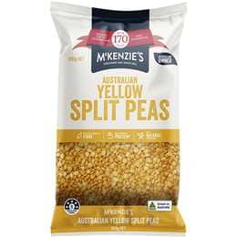 McKenzie's Dried Veg Yellow Split Peas