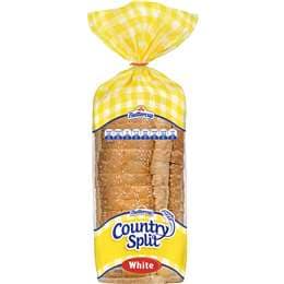 Buttercup Country Split White Bread 450g