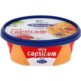 Chris' Dips Spicy Capsicum 200g