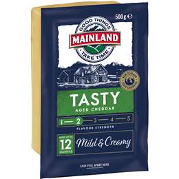 Mainland Tasty Cheese Block Cheese