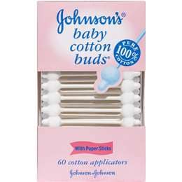 Cotton Fioc Johnson's Baby - 200 Bastoncini In Puro Cotone, Confezione Da 6 - Foto 9