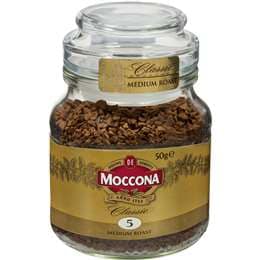 Moccona Freeze Dried Instant Coffee Classic Medium Roast