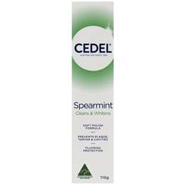 cedel spearmint toothpaste