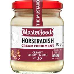 MasterFoods Horseradish Cream 175g