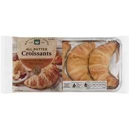 Woolworths All Butter Croissants 4 pack