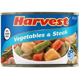 Harvest Beef Steak Vegetables 425g