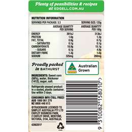 Edgell Australian Creamed Corn Creamed