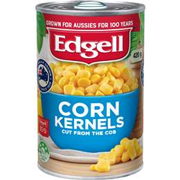 Edgell Australian Grown Sweet Corn Kernels Cut From the Cob