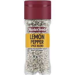 MasterFoods Lemon Pepper Seasoning 52g