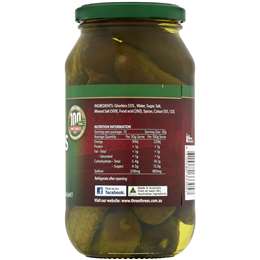 Three Threes Gherkins Sweet Spiced