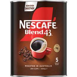 Nescafe Blend 43 Instant Coffee Tin