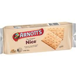 Arnott's Nice Plain Biscuits 250g
