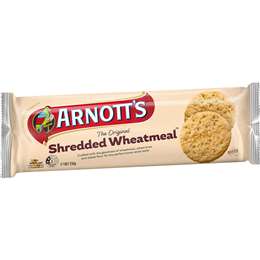 Arnott's Shredded Wheatmeal Plain Biscuits