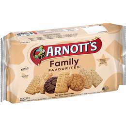 Arnotts Family Favourites Assorted Biscuits 500g