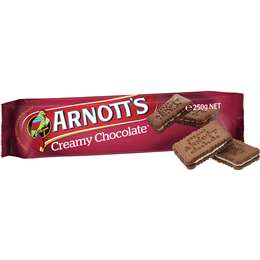 Arnott's Chocolate Creams 250g | Woolworths