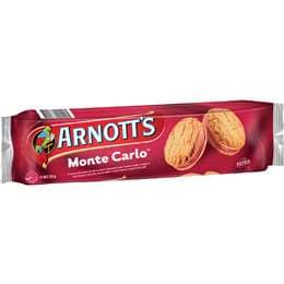 Arnott's Monte Carlo Cream Biscuits 250g