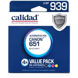 Calidad Canon Printer Ink Cli-651 4 Colour