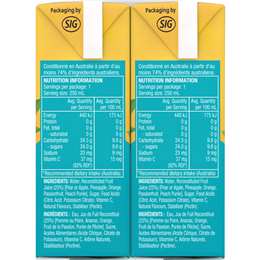 Golden Circle Fruit Drinks Lunch Box Poppers Multipack Sunshine Punch