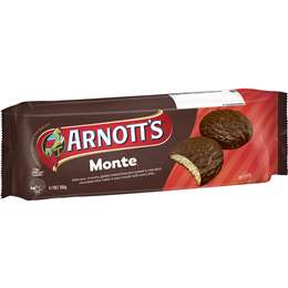 Arnott's Monte Chocolate Biscuits 200g