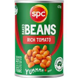 Spc Baked Beans Rich Tomato 425g