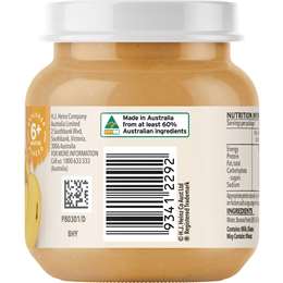 Heinz Creamy Banana Porridge Baby Food Jar 6+ Months