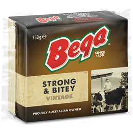 Bega Cheese Block Strong & Bitey Vintage