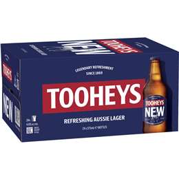 Tooheys New Lager Stubbies