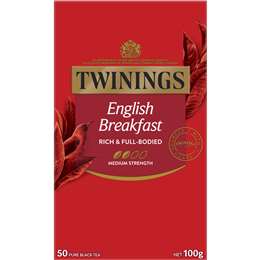 Twinings English Breakfast Tea  Bags Tea Bags