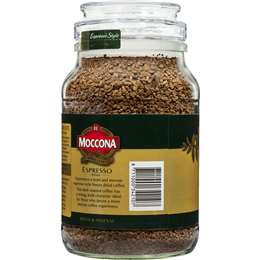 Moccona Freeze Dried Instant Coffee Espresso