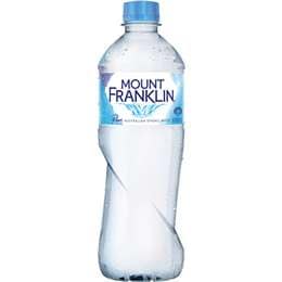 Mount Franklin Spring Water Bottle 600mL
