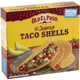 Old El Paso Jumbo Taco Shells Taco Shells