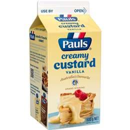 Pauls Custard Vanilla Custard