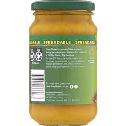 Three Threes Spreadable Sweet Mustard Pickles