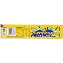 Hans Striker Mild Salami Sticks 15g