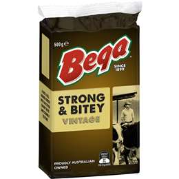 Bega Cheese Block Strong & Bitey Vintage