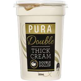 Pura Double Cream 300ml | Woolworths