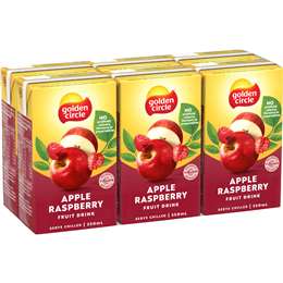 Golden Circle Apple & Raspberry Poppers