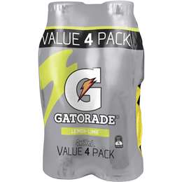 Gatorade Sports Drinks Lemon Lime Value Multipack Electrolyte Bottles