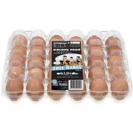 Golden Eggs 30 Large Free Range Eggs 