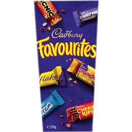 Cadbury Favourites Gifting Chocolate 570g | Woolworths