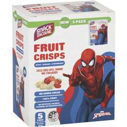 Snacktacular Fruit Crisps Apple Banana & Strawberry 8g x 5 pack